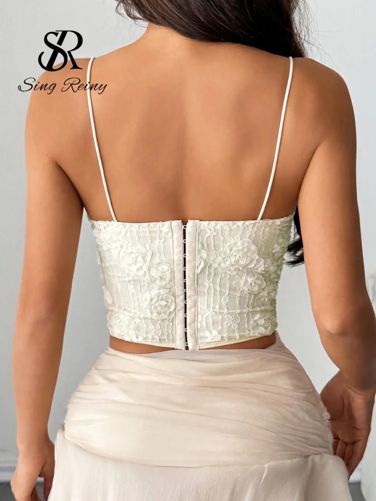 Regata Feminina com Estilo Corset - Belle Lily